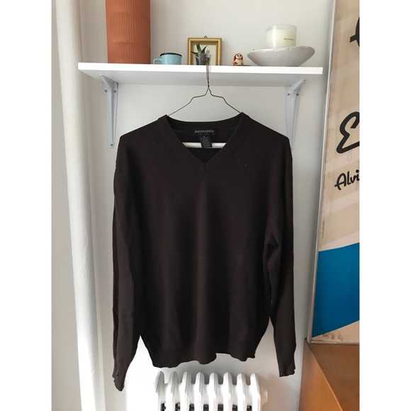 Mens Hathaway Platinum Cashmere Sweater 
